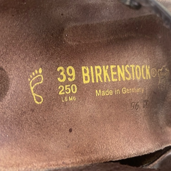 Birkenstock Bronze Metallic Thong Sandals size 39 - Picture 9 of 10
